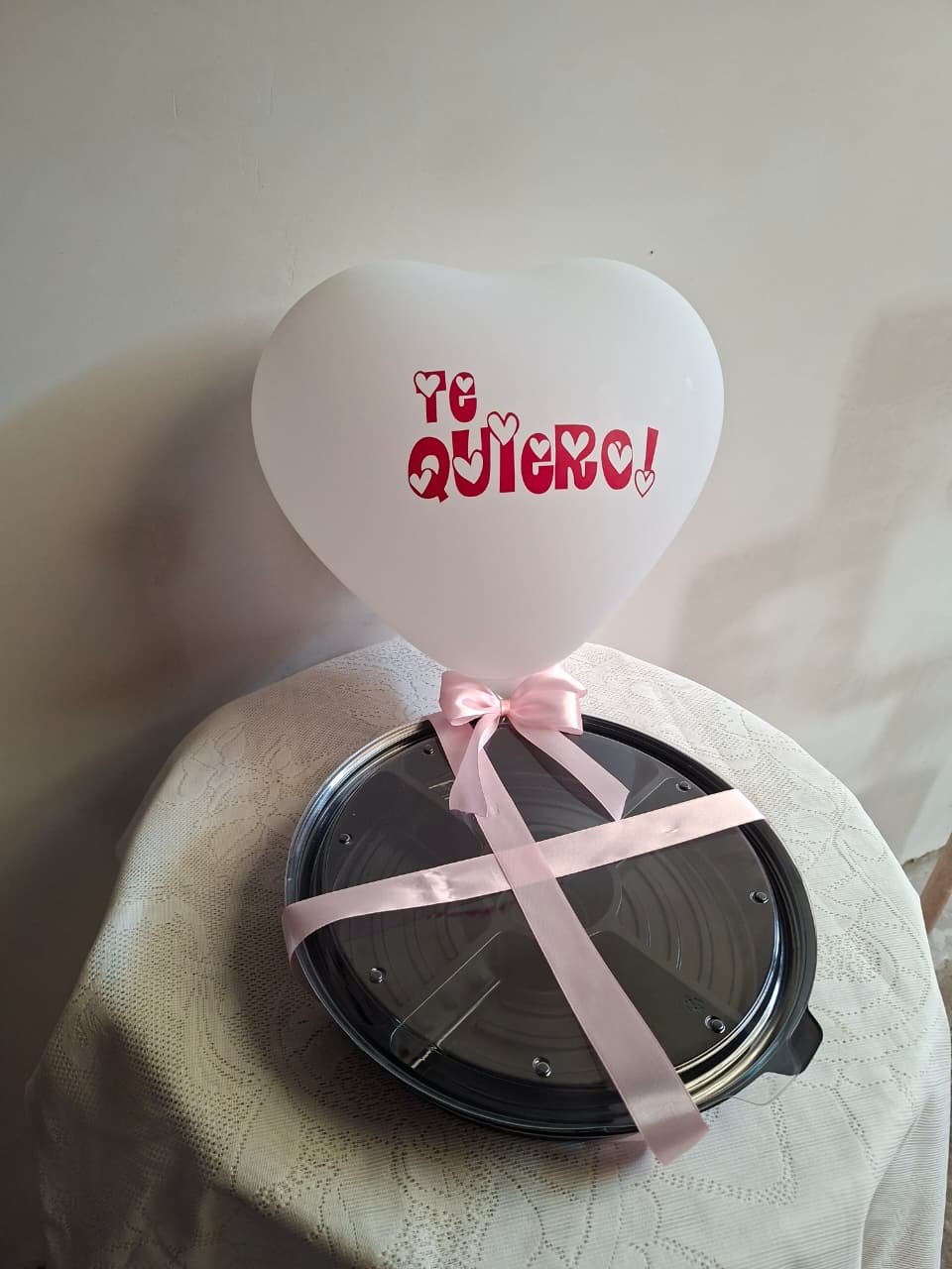 Caja plástica decorada